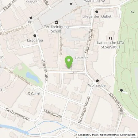 Standortübersicht der Tankstelle B+B Parkhaus GmbH & Co.KG in 53721 Siegburg