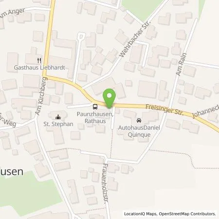 Standortübersicht der Tankstelle Bürger-Energie Genossenschaft Freisinger Land eG in 85307 Paunzhausen