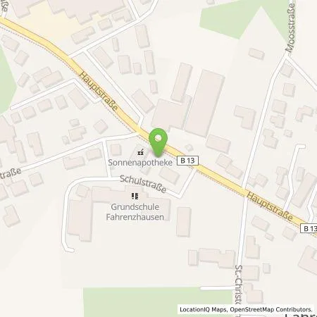 Standortübersicht der Tankstelle Bürger-Energie Genossenschaft Freisinger Land eG in 85777 Fahrenzhausen