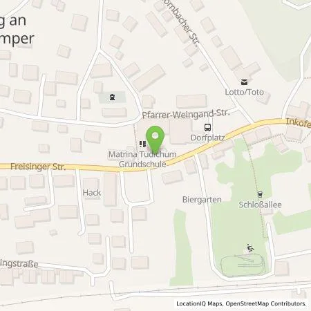 Standortübersicht der Tankstelle Bürger-Energie Genossenschaft Freisinger Land eG in 85410 Haag a.d. Amper