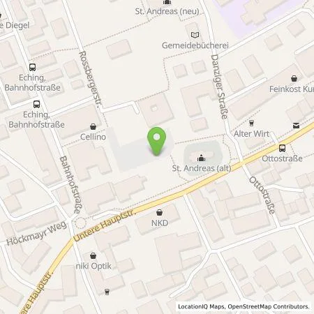 Standortübersicht der Tankstelle Bürger-Energie Genossenschaft Freisinger Land eG in 85386 Eching