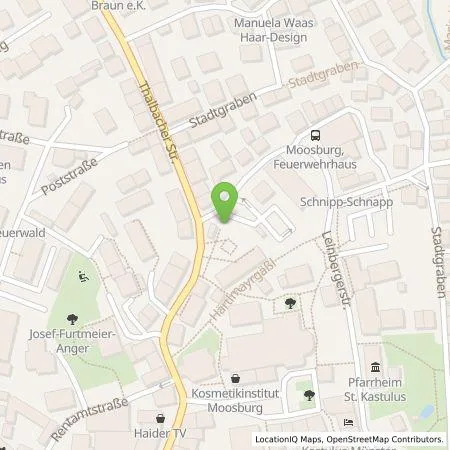 Standortübersicht der Tankstelle Bürger-Energie Genossenschaft Freisinger Land eG in 85368 Moosburg