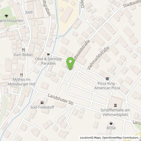 Standortübersicht der Tankstelle Bürger-Energie Genossenschaft Freisinger Land eG in 85368 Moosburg