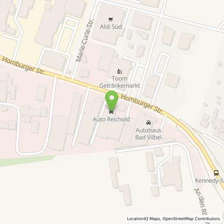 Standortübersicht der Tankstelle SWBV Versorgungs-GmbH in 61118 Bad Vilbel