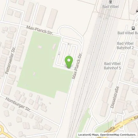 Standortübersicht der Tankstelle SWBV Versorgungs-GmbH in 61118 Bad Vilbel