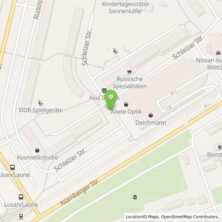 Standortübersicht der Tankstelle Energieversorgung Gera GmbH in 07549 Gera