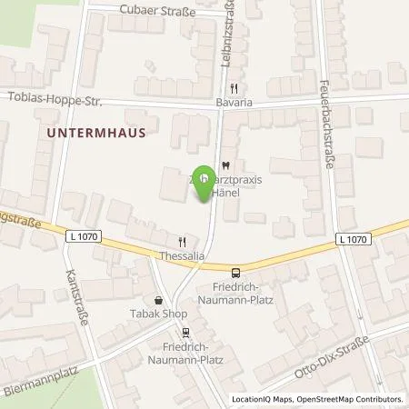 Standortübersicht der Tankstelle Energieversorgung Gera GmbH in 07548 Gera