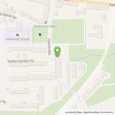 Standortübersicht der Tankstelle Energieversorgung Gera GmbH in 07551 Gera