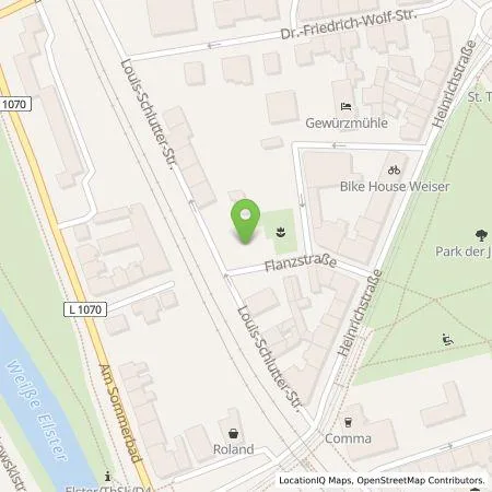 Standortübersicht der Tankstelle Energieversorgung Gera GmbH in 07545 Gera