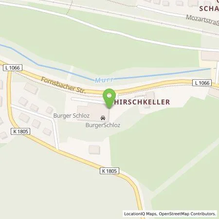Standortübersicht der Tankstelle Burger Schloz Automobile GmbH & Co. KG in 71540 Murrhardt