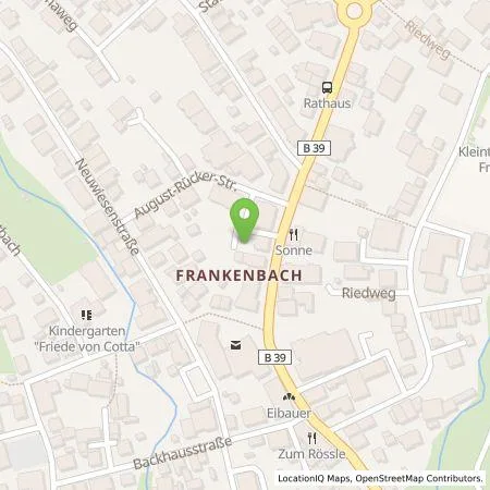 Standortübersicht der Tankstelle Stadtwerke Heilbronn GmbH in 74078 Heilbronn