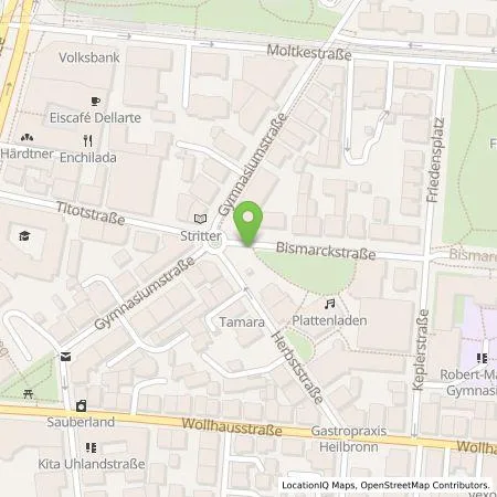 Standortübersicht der Tankstelle Stadtwerke Heilbronn GmbH in 74072 Heilbronn