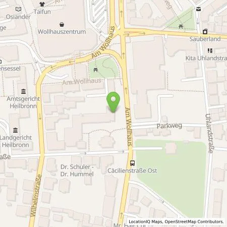 Standortübersicht der Tankstelle Stadtwerke Heilbronn GmbH in 74072 Heilbronn