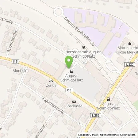 Standortübersicht der Tankstelle STAWAG - Stadt- und Städteregionswerke Aachen AG in 52134 Herzogenrath