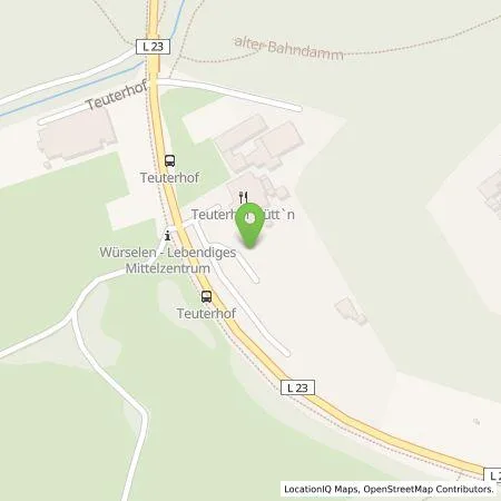 Standortübersicht der Tankstelle STAWAG - Stadt- und Städteregionswerke Aachen AG in 52146 Würselen