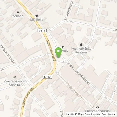 Standortübersicht der Tankstelle Stadtwerke Steinburg GmbH in 25524 Itzehoe