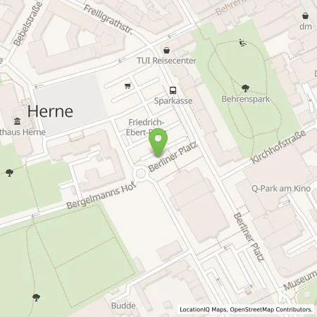 Standortübersicht der Tankstelle HOCHTIEF Ladepartner GmbH in 44623 Herne