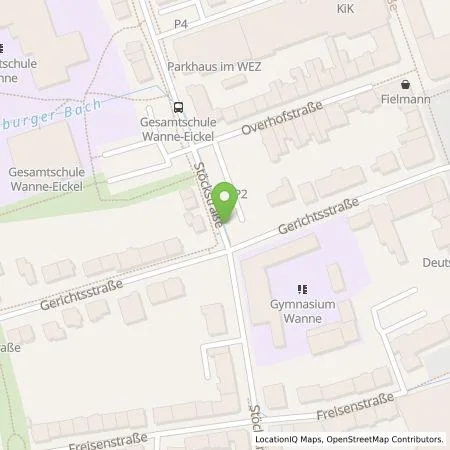 Standortübersicht der Tankstelle HOCHTIEF Ladepartner GmbH in 44649 Herne