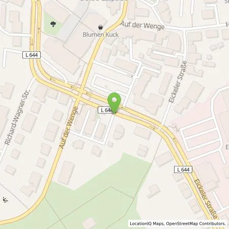 Standortübersicht der Tankstelle HOCHTIEF Ladepartner GmbH in 44651 Herne