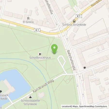 Standortübersicht der Tankstelle HOCHTIEF Ladepartner GmbH in 44629 Herne