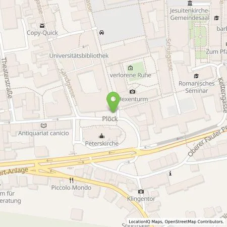 Standortübersicht der Tankstelle Parkraumgesellschaft Baden-Württemberg GmbH in 69117 Heidelberg