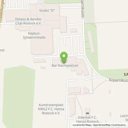 Standortübersicht der Tankstelle go2zero charging solutions gmbh in 18057 Rostock