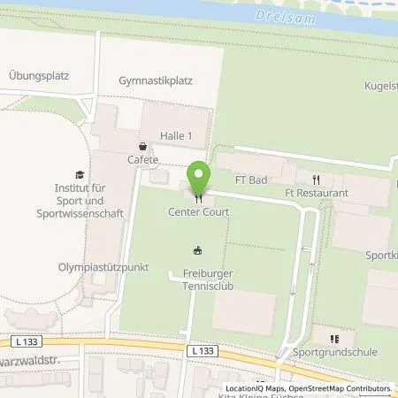 Standortübersicht der Tankstelle go2zero charging solutions gmbh in 79117 Freiburg