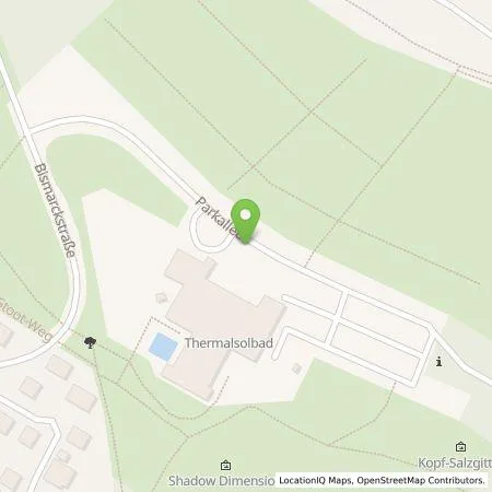 Standortübersicht der Tankstelle WEVG Salzgitter GmbH &Co. KG in 38259 Salzgitter