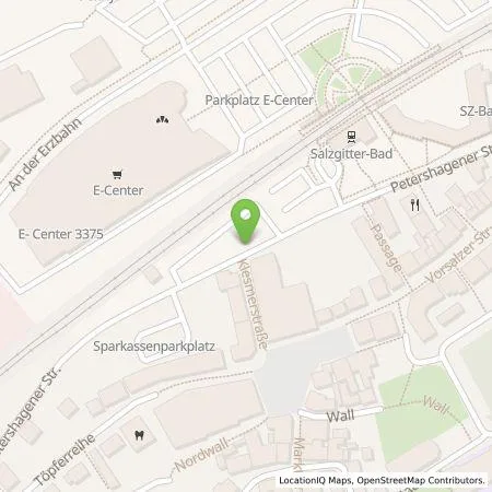 Standortübersicht der Tankstelle WEVG Salzgitter GmbH &Co. KG in 38259 Salzgitter