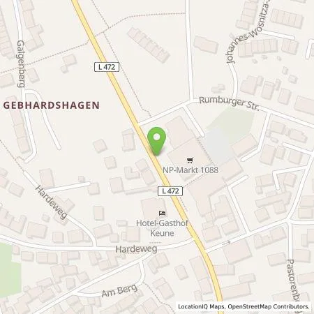 Standortübersicht der Tankstelle WEVG Salzgitter GmbH &Co. KG in 38229 Salzgitter