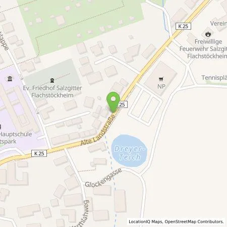 Standortübersicht der Tankstelle WEVG Salzgitter GmbH &Co. KG in 38259 Salzgitter