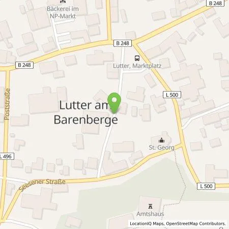 Standortübersicht der Tankstelle WEVG Salzgitter GmbH &Co. KG in 38729 Langelsheim