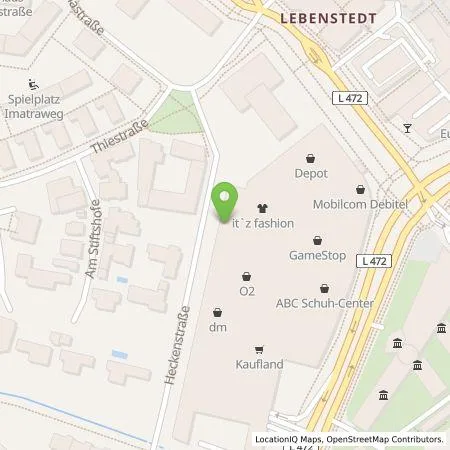 Standortübersicht der Tankstelle WEVG Salzgitter GmbH &Co. KG in 38226 Salzgitter