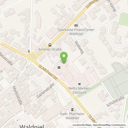 Standortübersicht der Tankstelle NEW AG in 41366 Schwalmtal/Waldniel