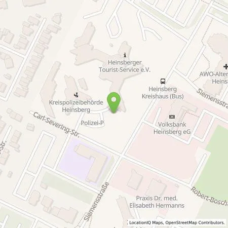 Standortübersicht der Tankstelle NEW AG in 52525 Heinsberg