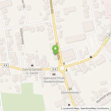 Standortübersicht der Tankstelle NEW AG in 41372 Niederkrüchten