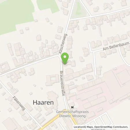 Standortübersicht der Tankstelle NEW AG in 52525 Waldfeucht