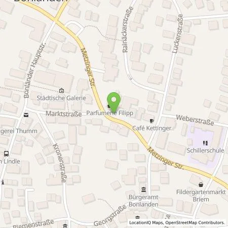 Standortübersicht der Tankstelle Filderstadtwerke in 70794 Filderstadt