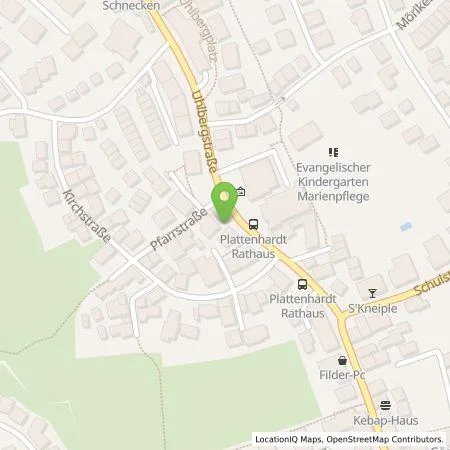 Standortübersicht der Tankstelle Filderstadtwerke in 70794 Filderstadt