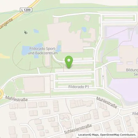 Standortübersicht der Tankstelle Filderstadtwerke in 70794 Filderstadt