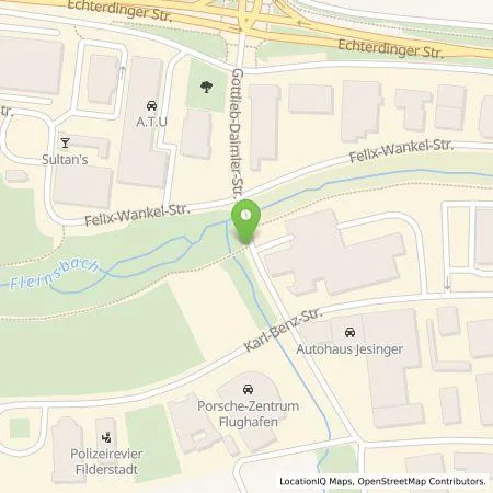 Standortübersicht der Tankstelle Filderstadtwerke in 70794 Filderstadt