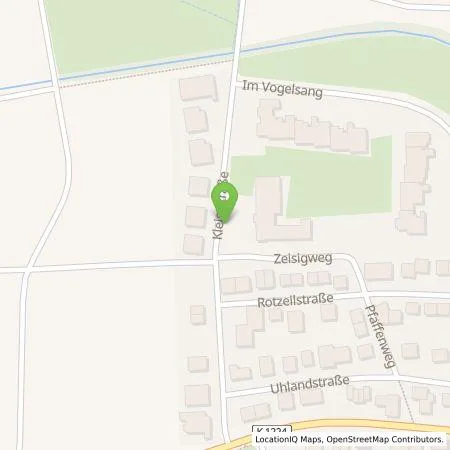 Standortübersicht der Tankstelle Filderstadtwerke in 70794 Filderstadt