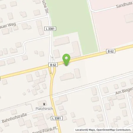 Standortübersicht der Tankstelle TEAG Mobil GmbH in 35094 Lahntal