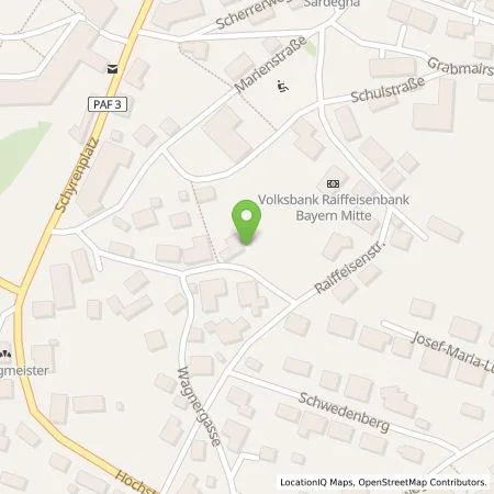 Standortübersicht der Tankstelle Energielösung GmbH in 85298 Scheyern