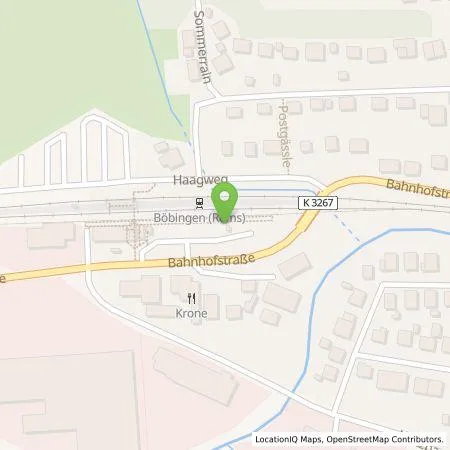 Standortübersicht der Tankstelle deer GmbH in 73560 Böbingen an der Rems