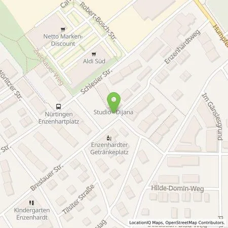 Standortübersicht der Tankstelle deer GmbH in 72622 Nürtingen