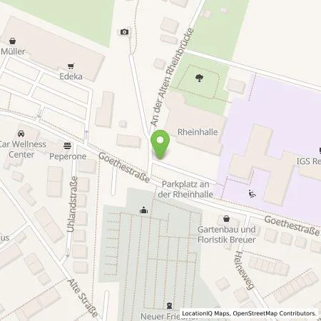 Standortübersicht der Tankstelle Ladegrün! eG in 53424 Remagen