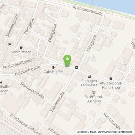 Standortübersicht der Tankstelle Ladegrün! eG in 53424 Remagen