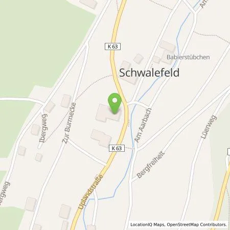 Standortübersicht der Tankstelle Ladegrün! eG in 34508 Willingen (Upland)