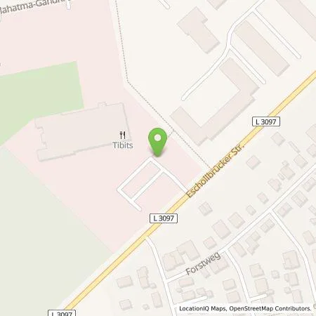 Standortübersicht der Tankstelle Ladegrün! eG in 64295 Darmstadt